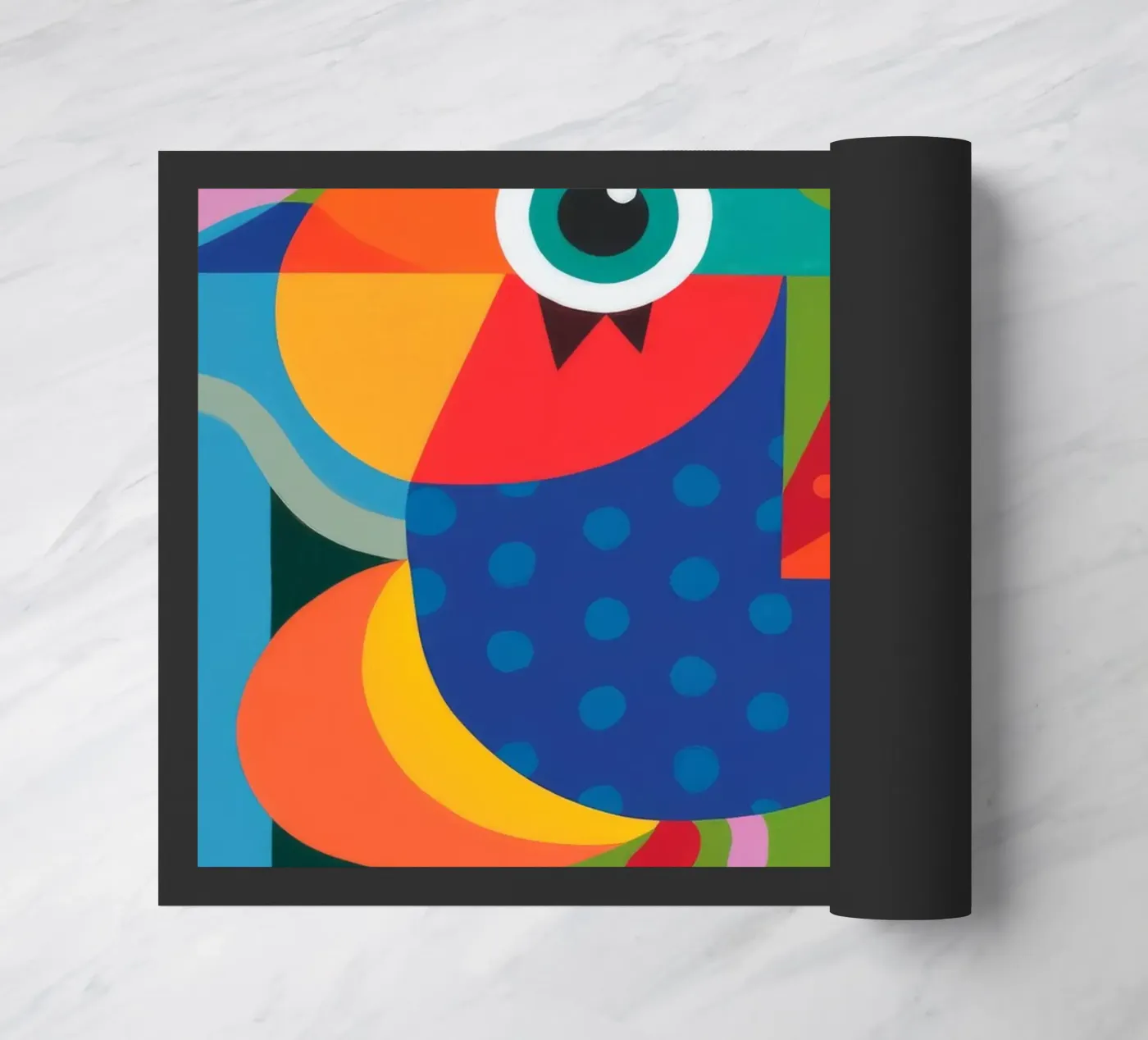 Geometric Aviary doormat by Monarco Virtuoso