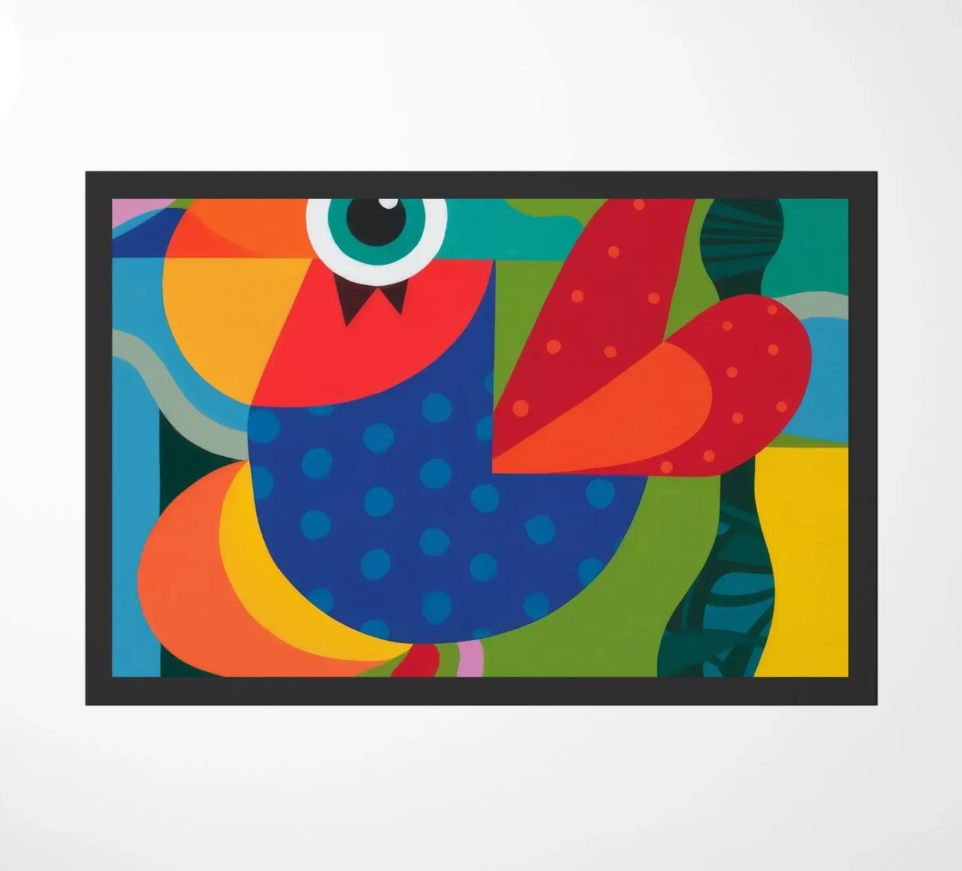 Geometric Aviary doormat by Monarco Virtuoso