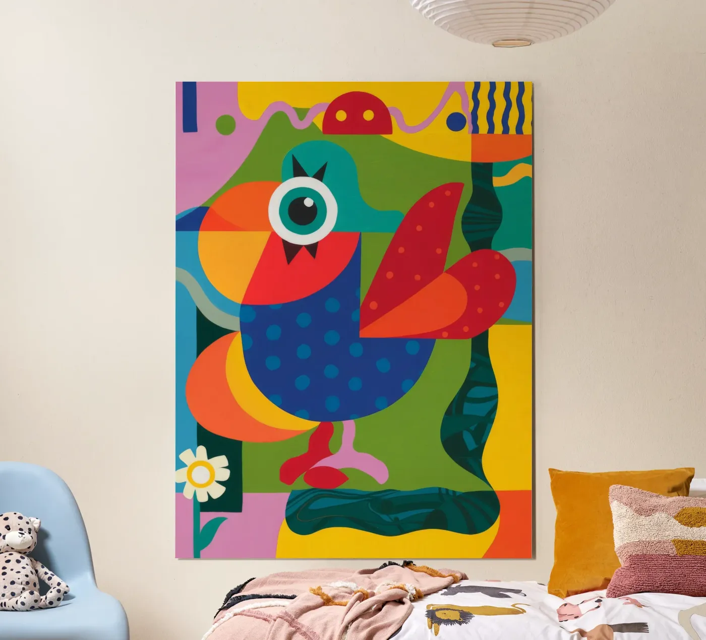 Voliera geometrica poster da Monarco Virtuoso