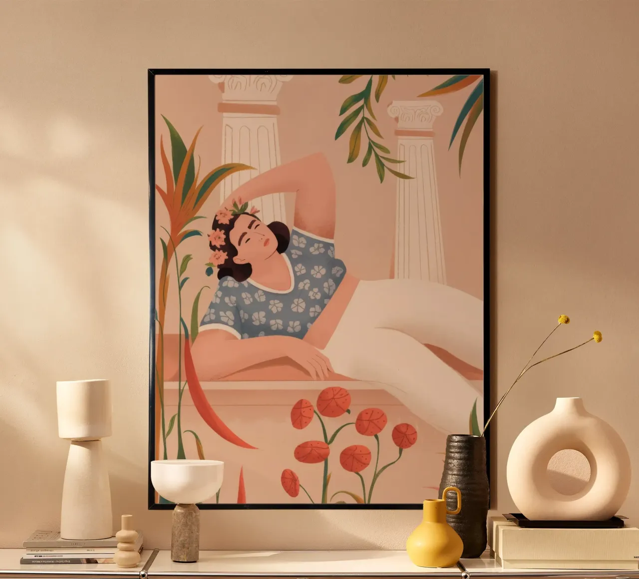 Serenità rilassante poster da Artie Shifa