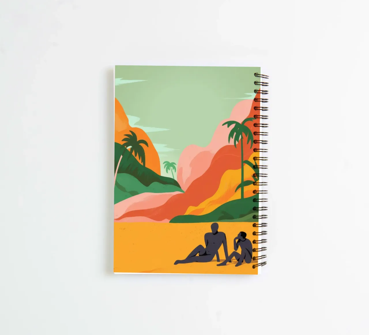 Beschaulicher Strand Ringbuch von Artie Shifa