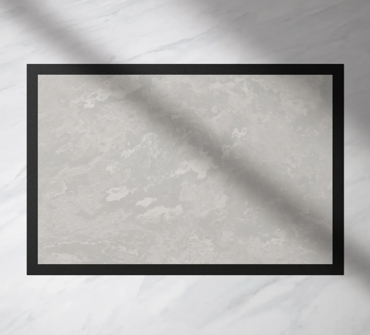Struttura in calcestruzzo bianco polvere zerbino da amini54