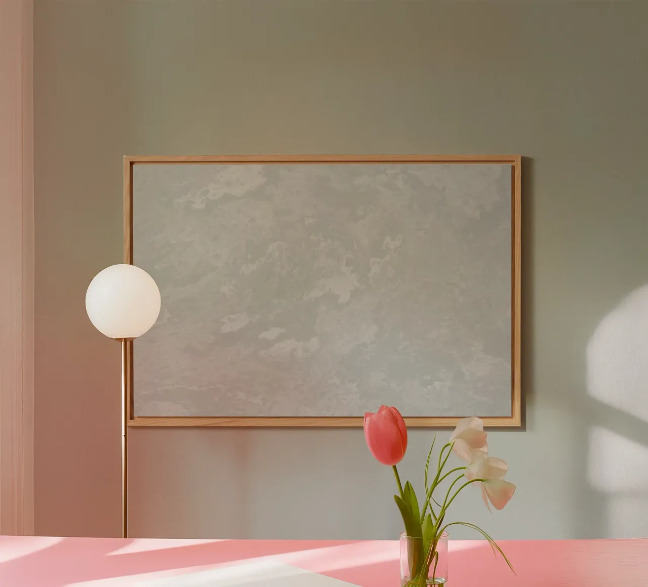 Struttura in calcestruzzo bianco polvere alluminio dibond da amini54
