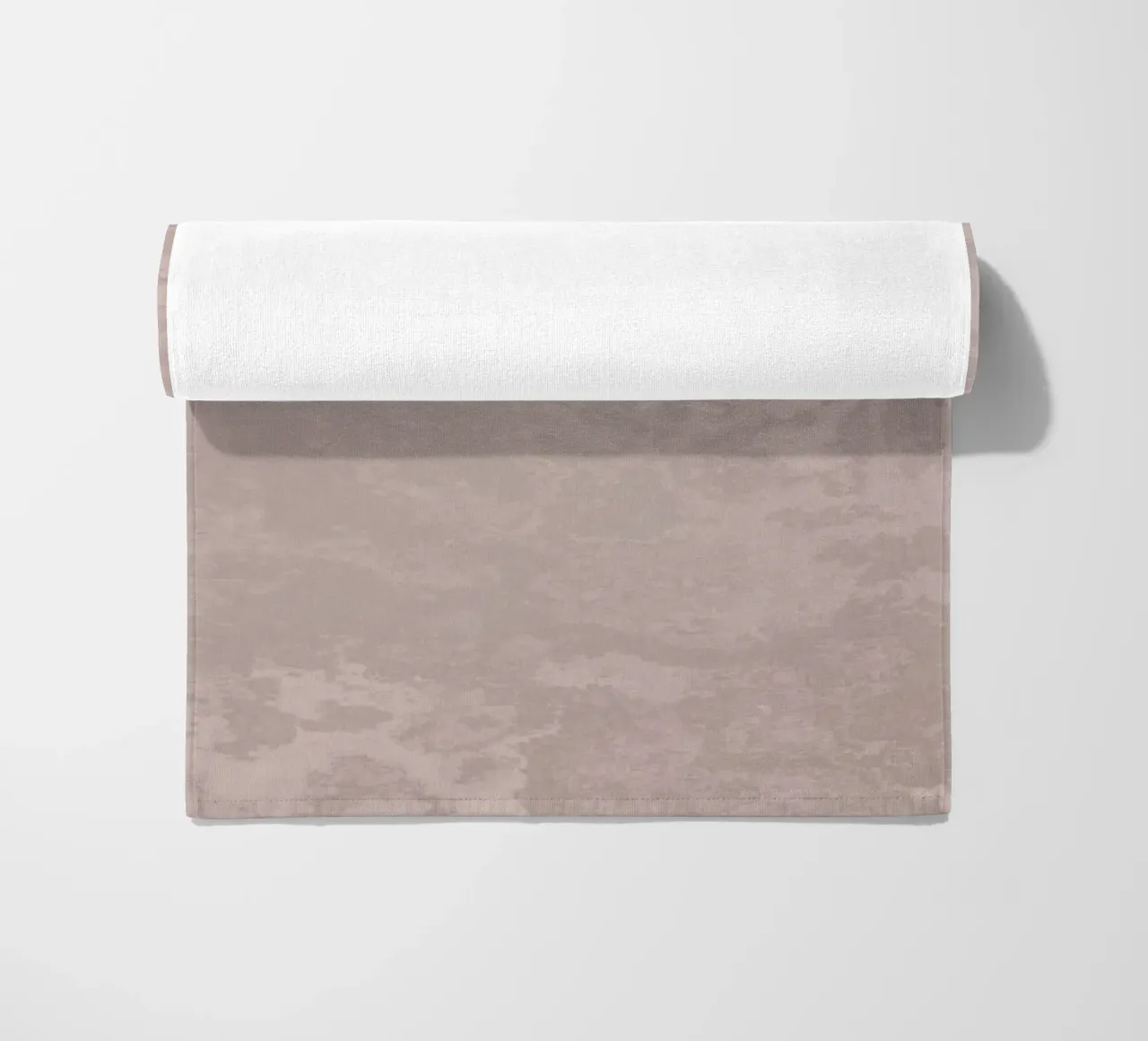Mauve Delicato Concrete Texture beach towel by amini54
