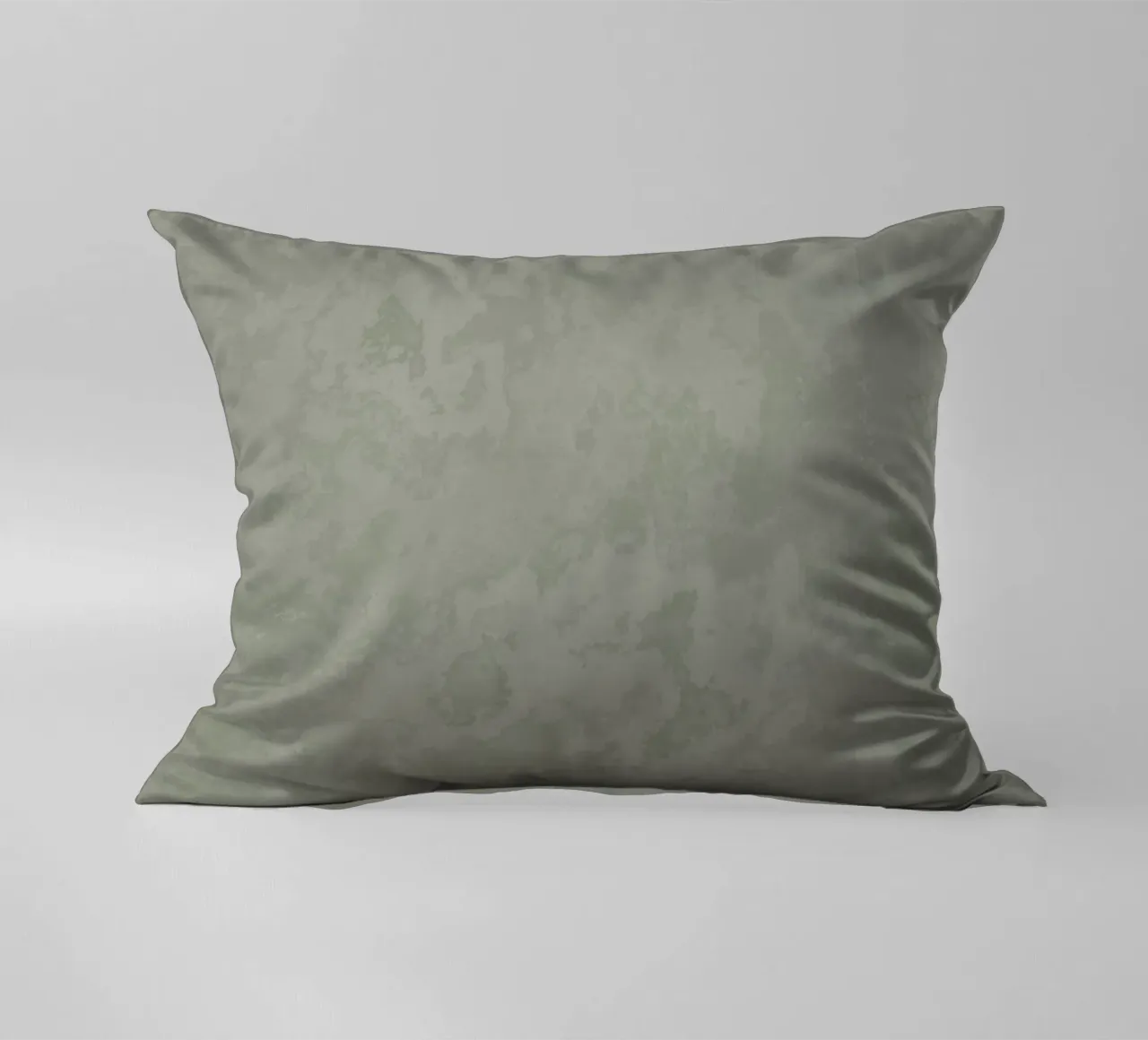 Thyme Green Concrete Texture decorative cushion by amini54