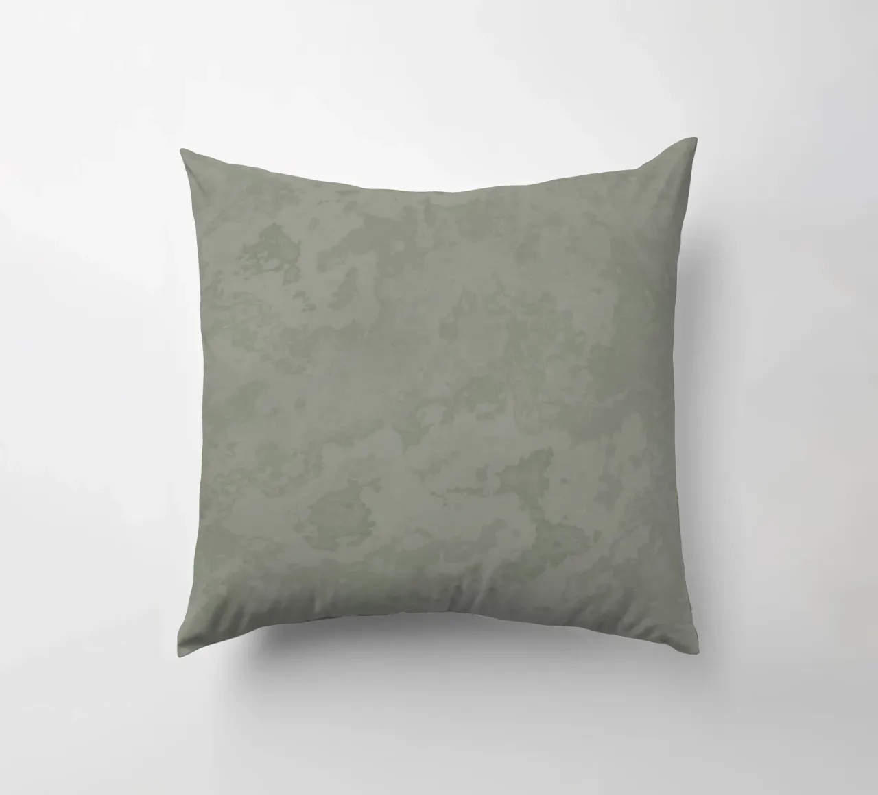 Thyme Green Concrete Texture decorative cushion by amini54