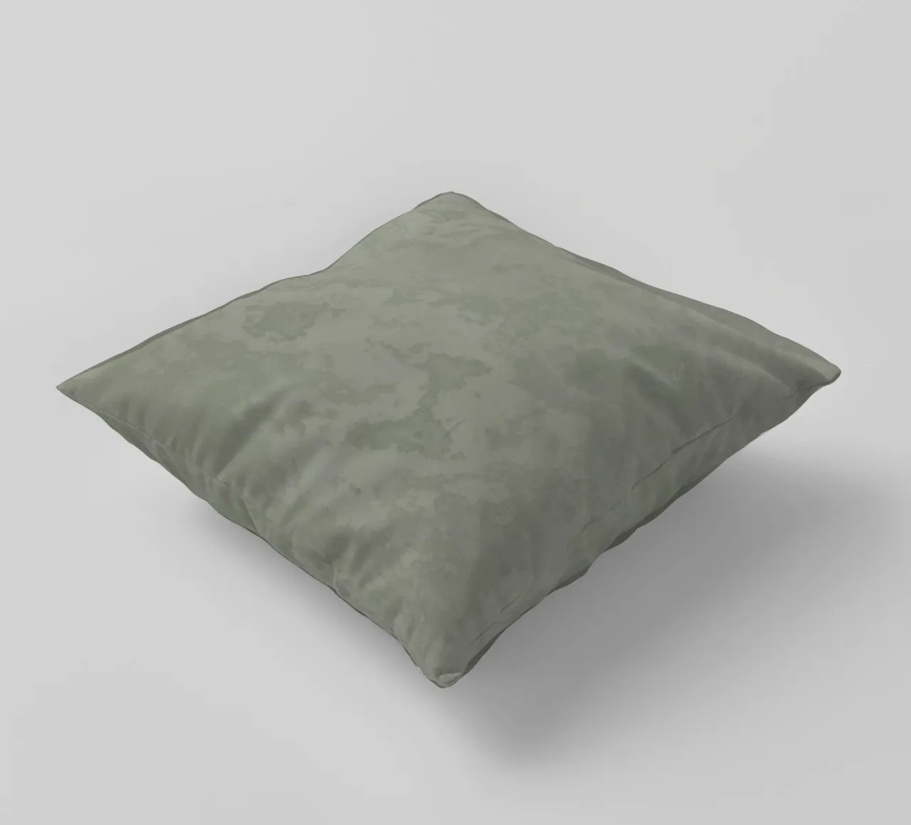 Thyme Green Concrete Texture decorative cushion by amini54