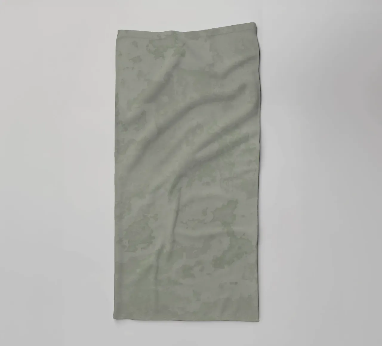 Thyme Green Concrete Texture towel by amini54