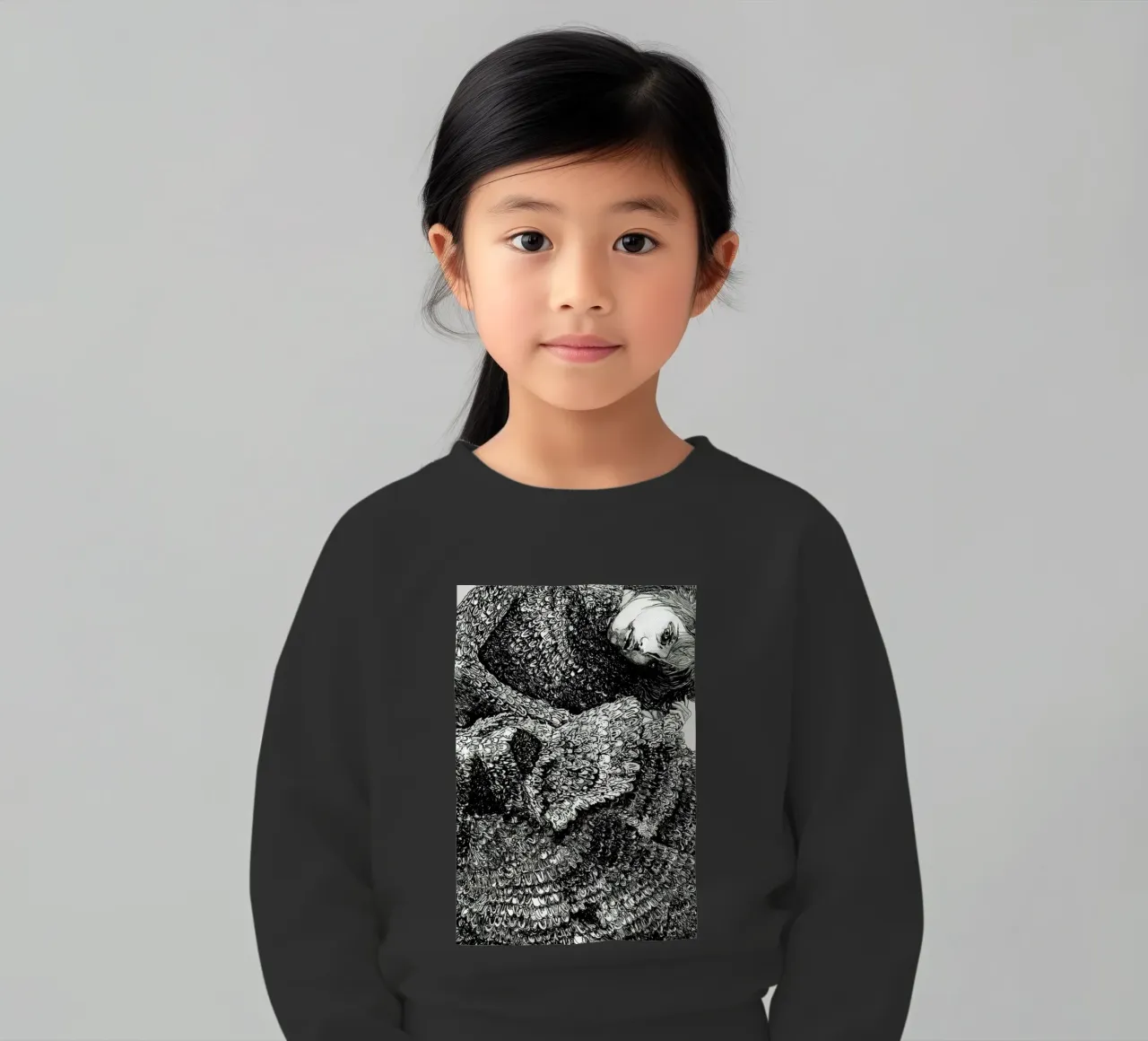 Structure felpa bambino da Agnes KR Patience