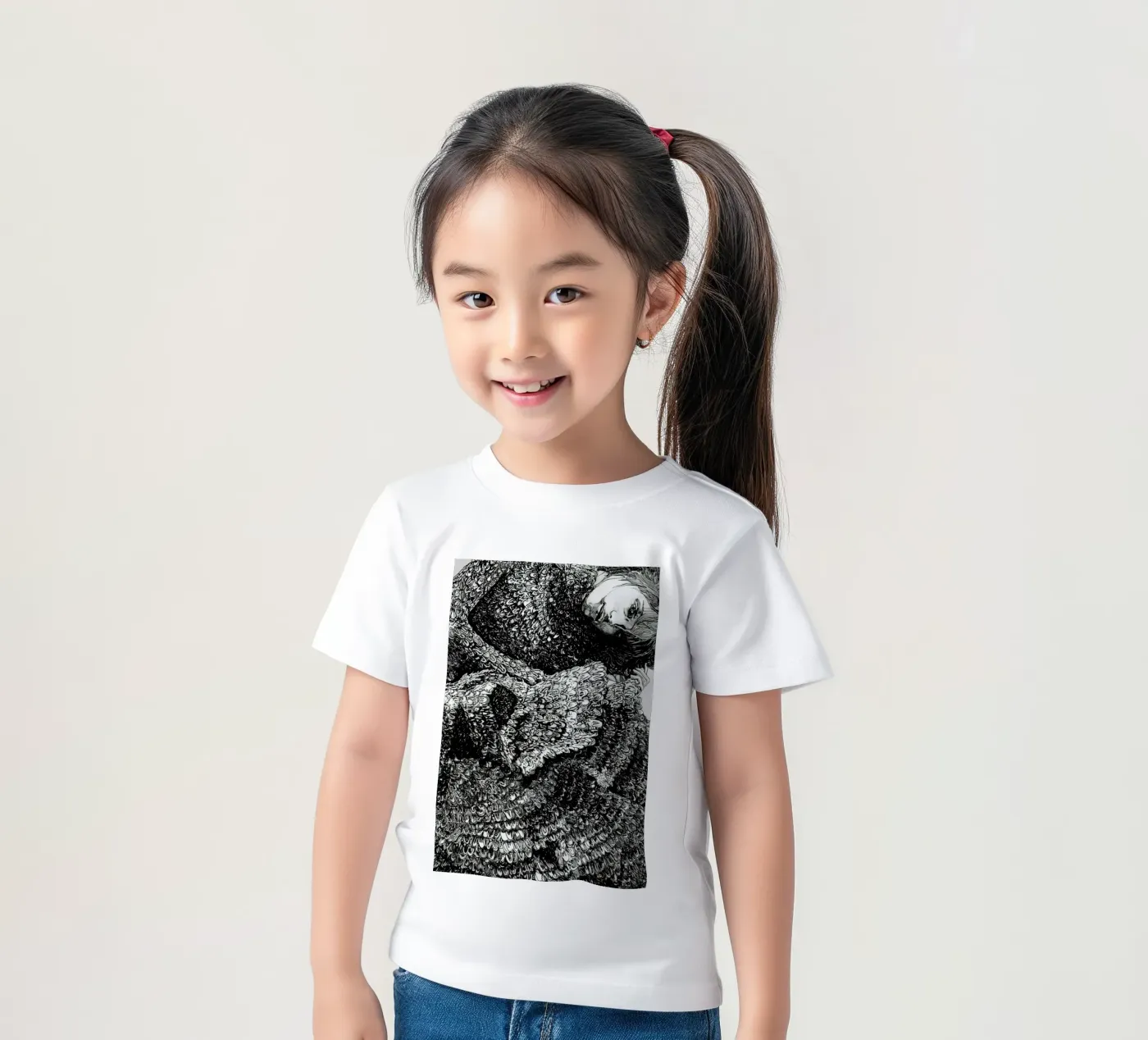 Structure kids t-shirt by Agnes KR Patience