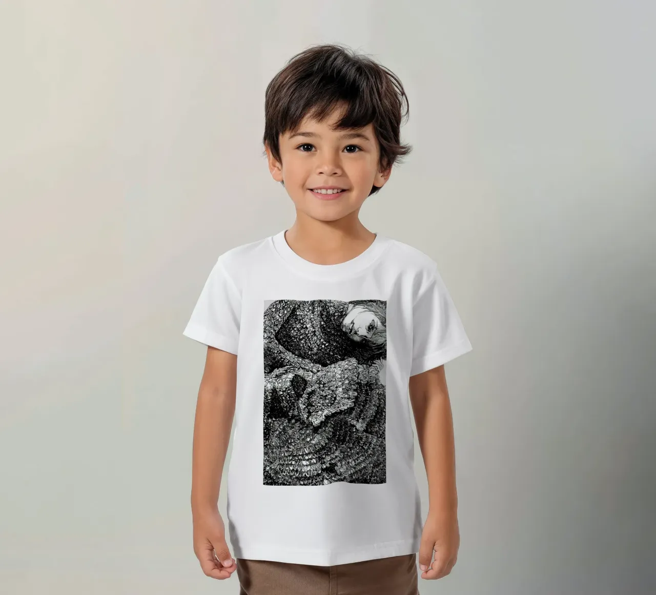 Structure t-shirt bambini da Agnes KR Patience