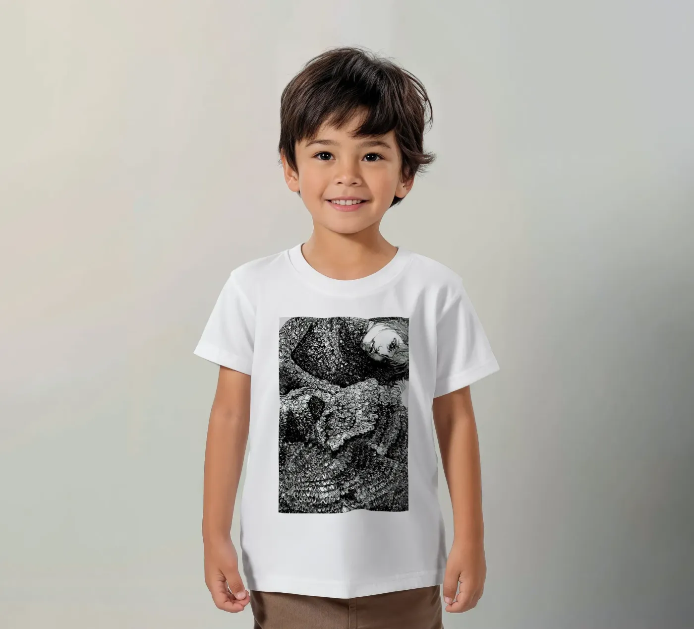 Structure kids t-shirt by Agnes KR Patience
