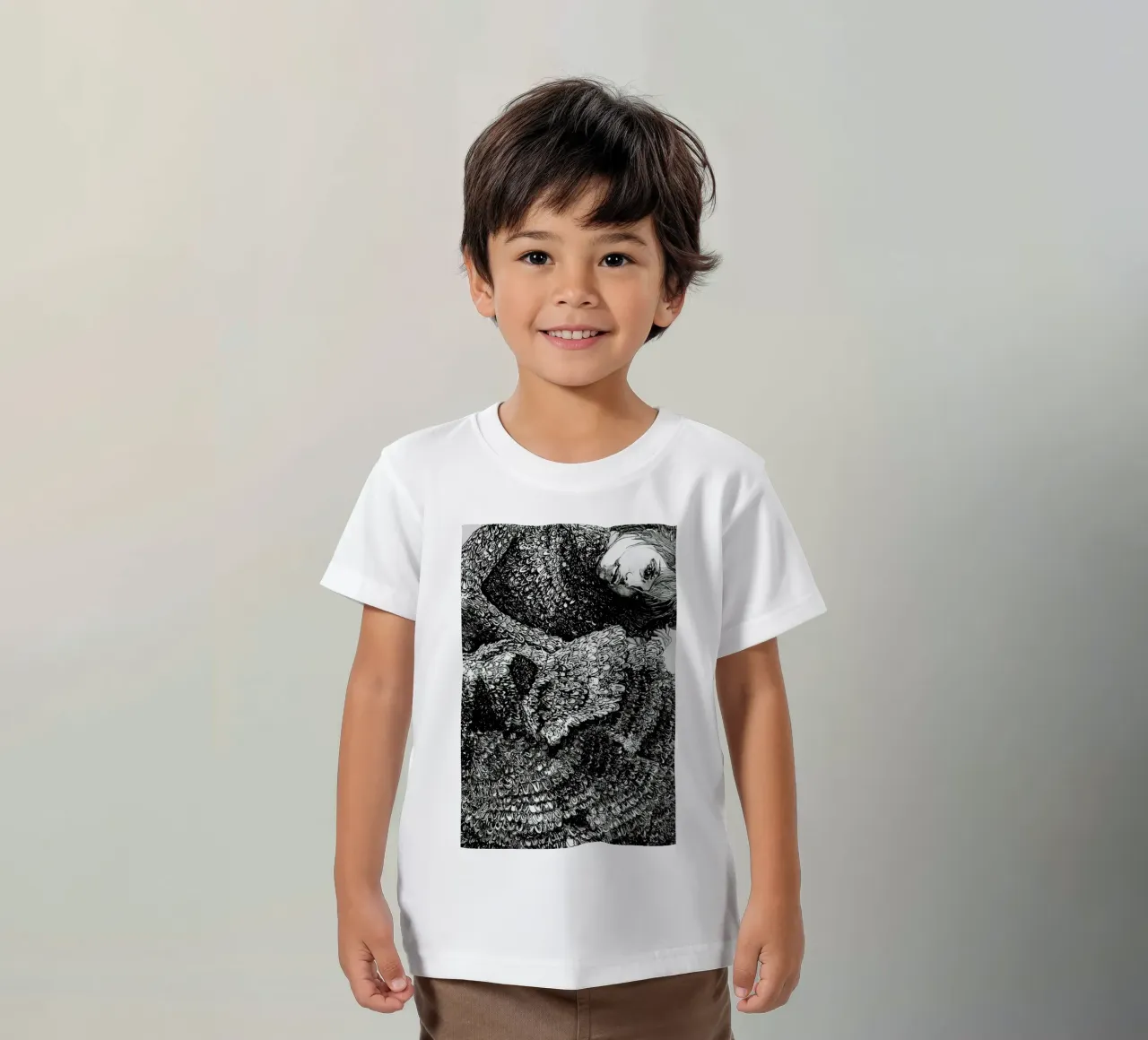 Structure t-shirt bambini da Agnes KR Patience