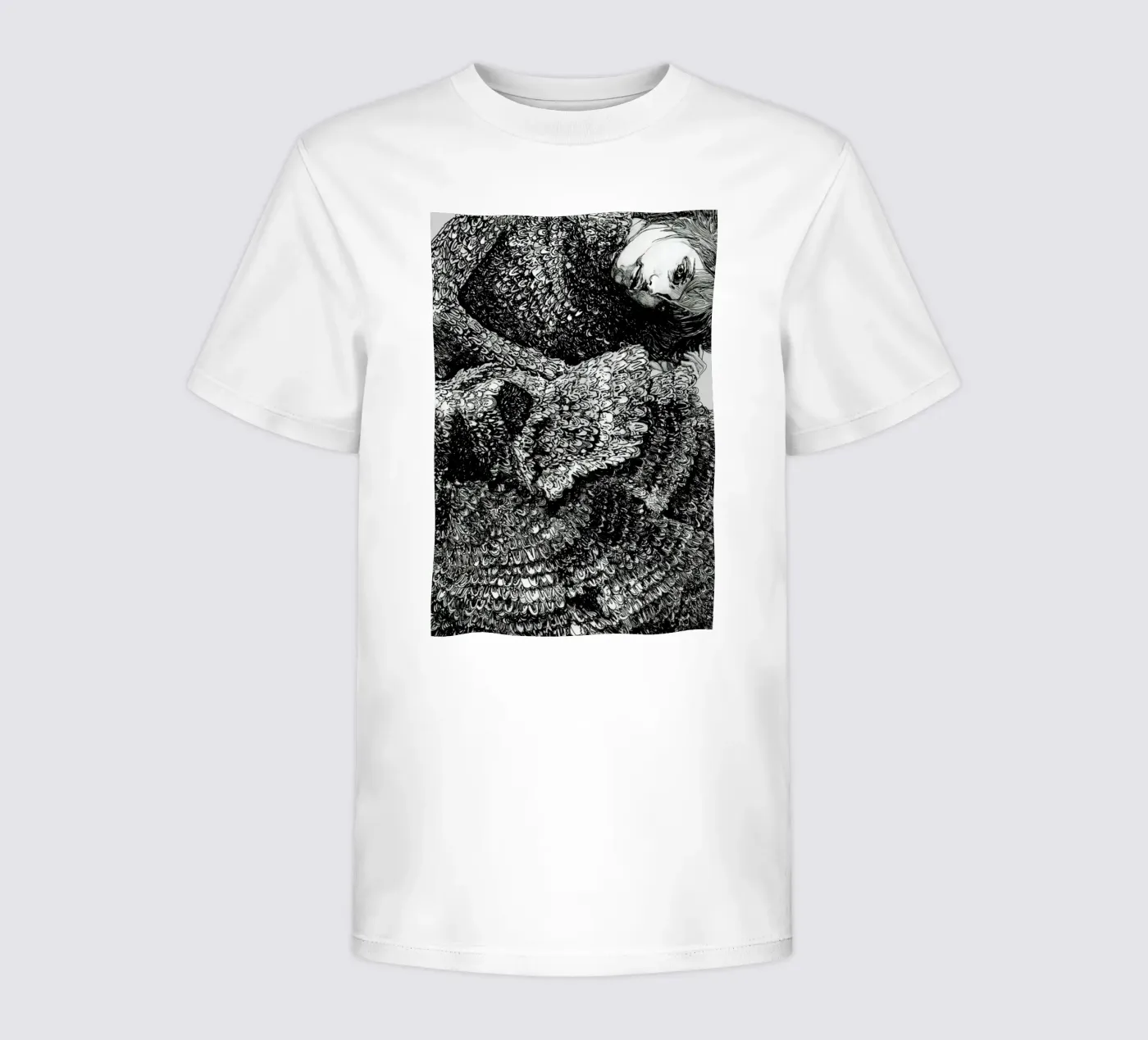 Structure kinder t-shirt van Agnes KR Patience