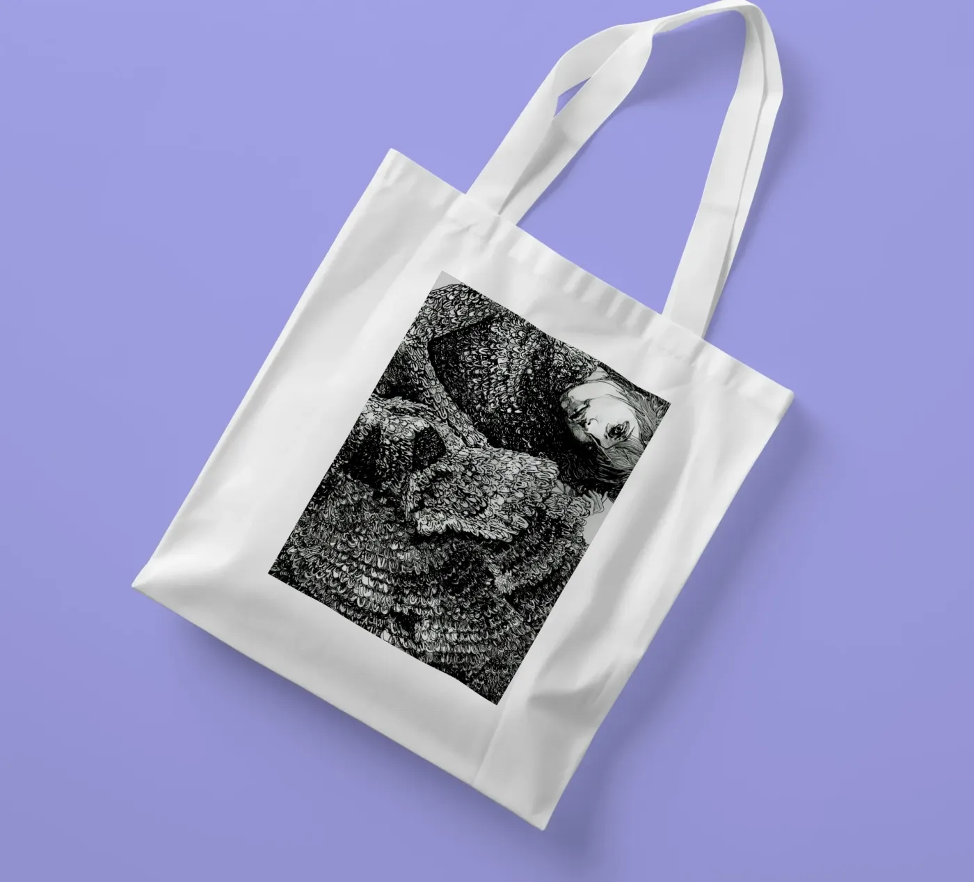 Structure tote bag by Agnes KR Patience