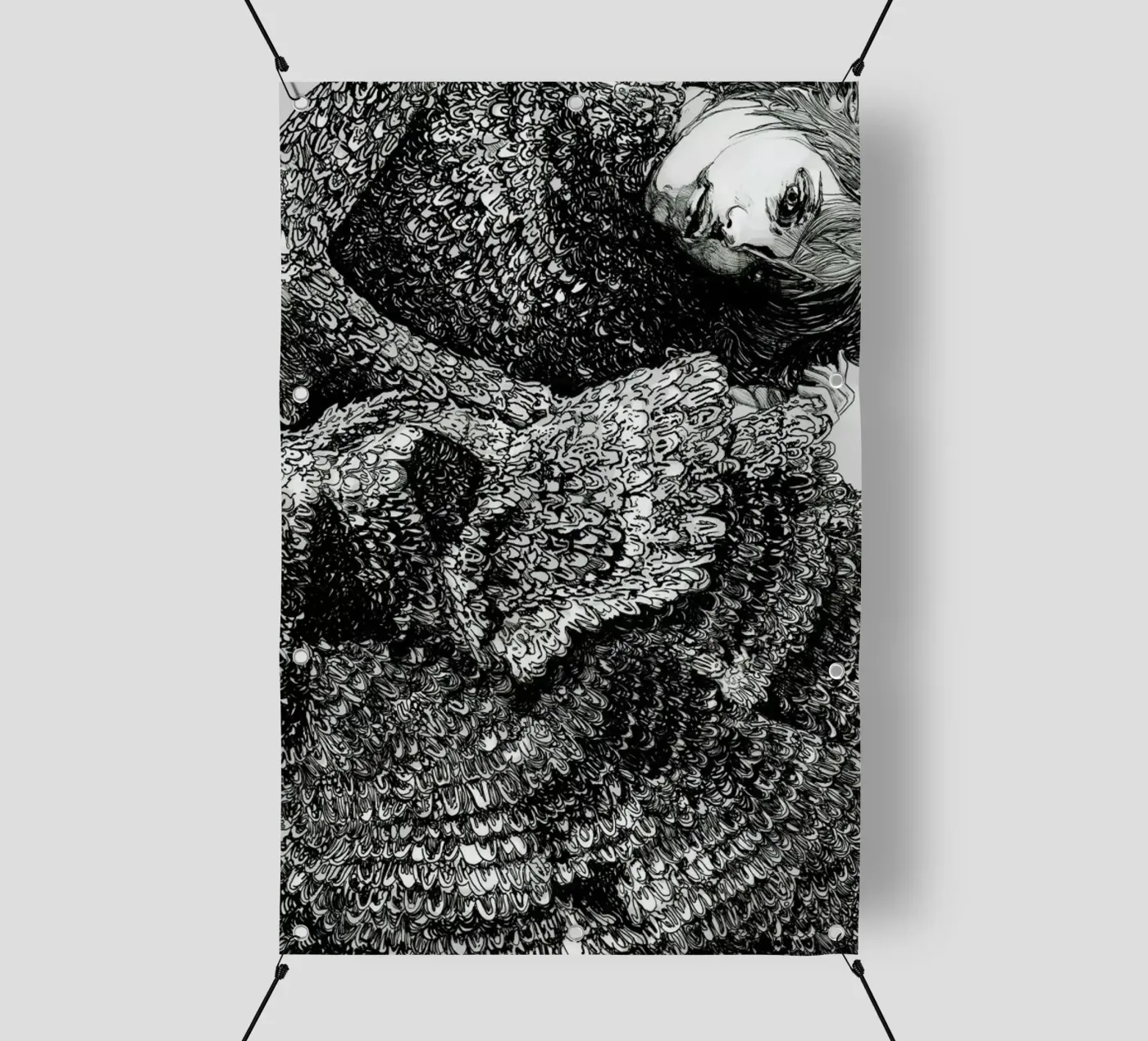 Structure pvc cover by Agnes KR Patience