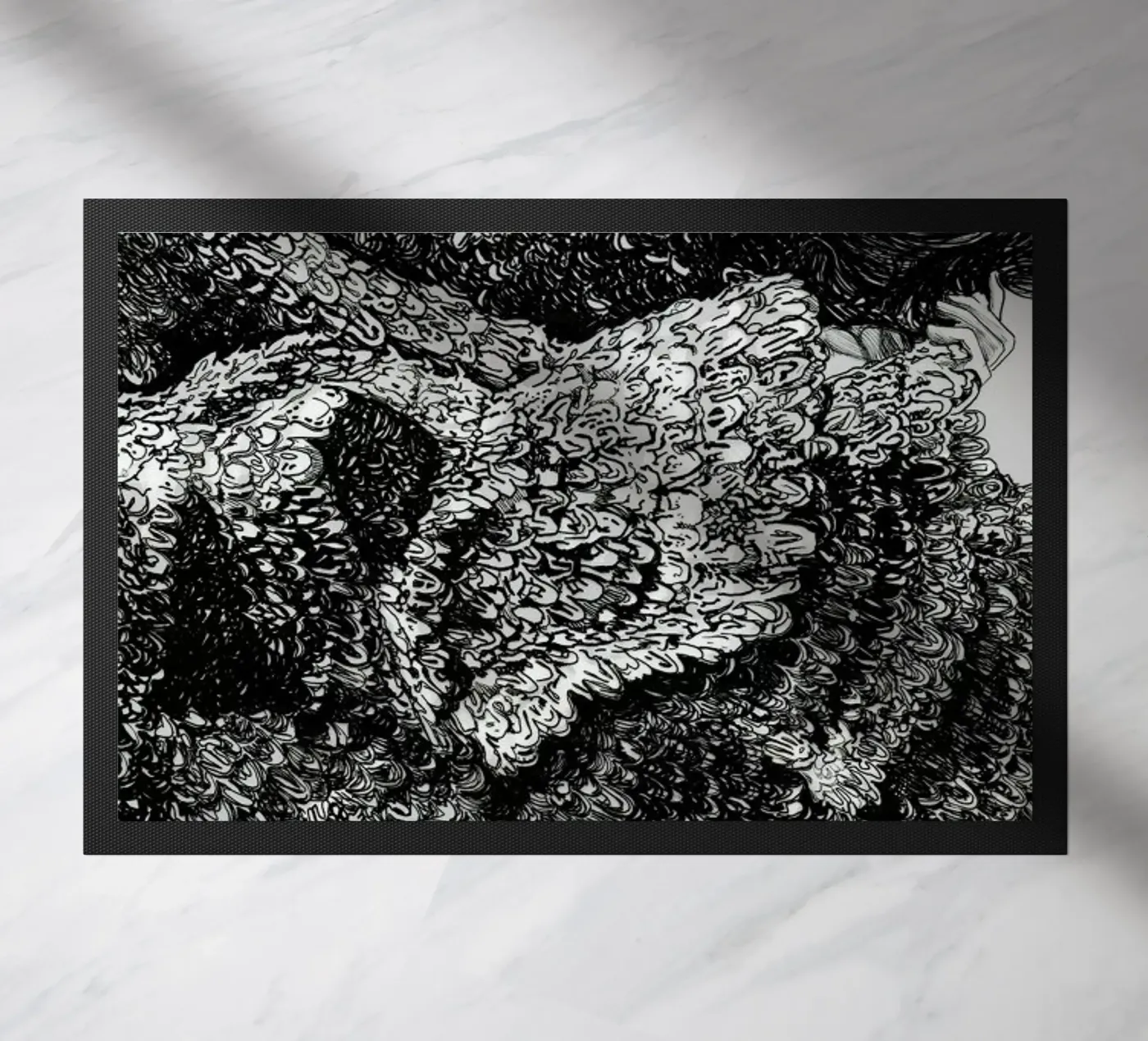 Structure Fußmatte von Agnes KR Patience