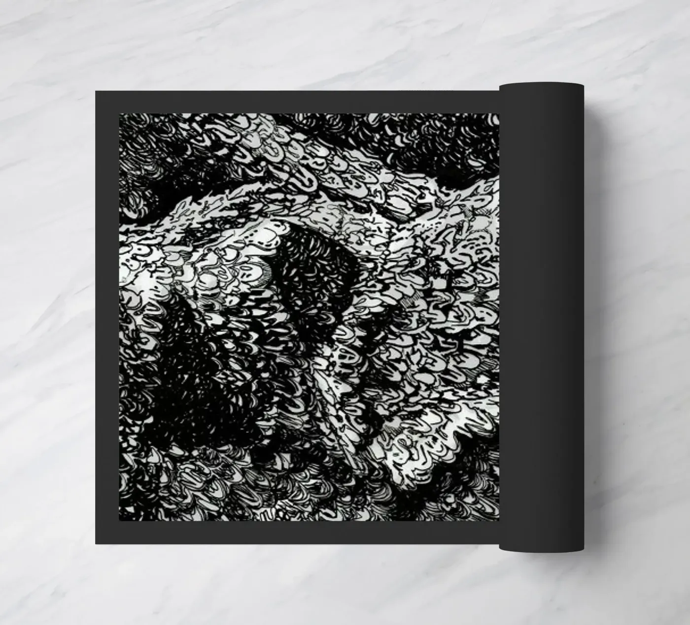 Structure Fußmatte von Agnes KR Patience