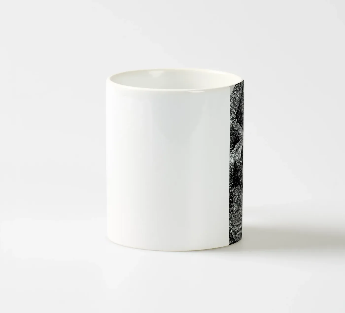 Structure ceramic mug by Agnes KR Patience