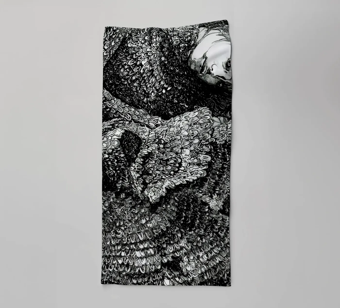 Structure towel by Agnes KR Patience