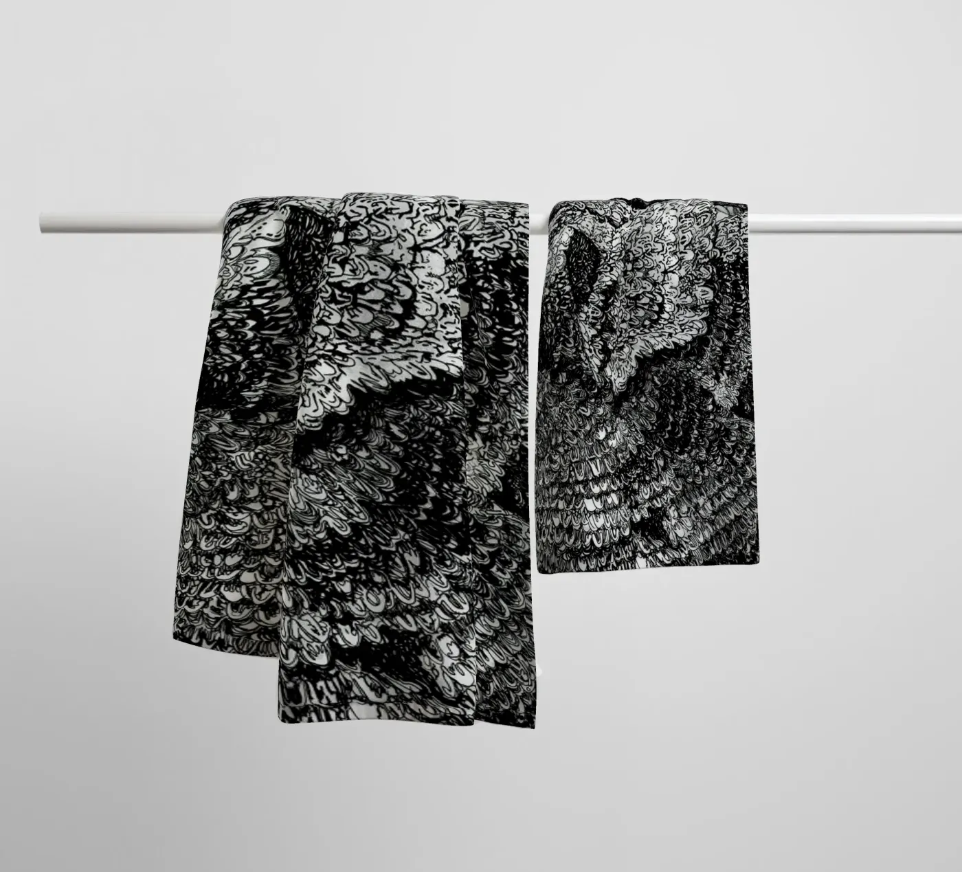 Structure towel by Agnes KR Patience