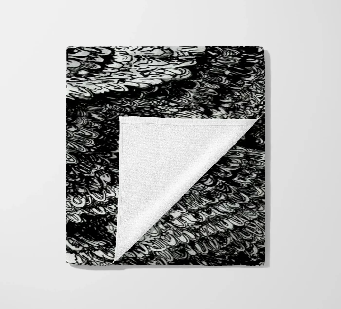 Structure beach towel by Agnes KR Patience