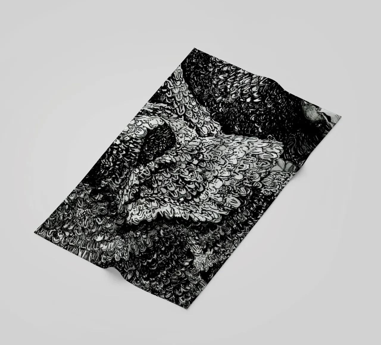 Structure beach towel by Agnes KR Patience
