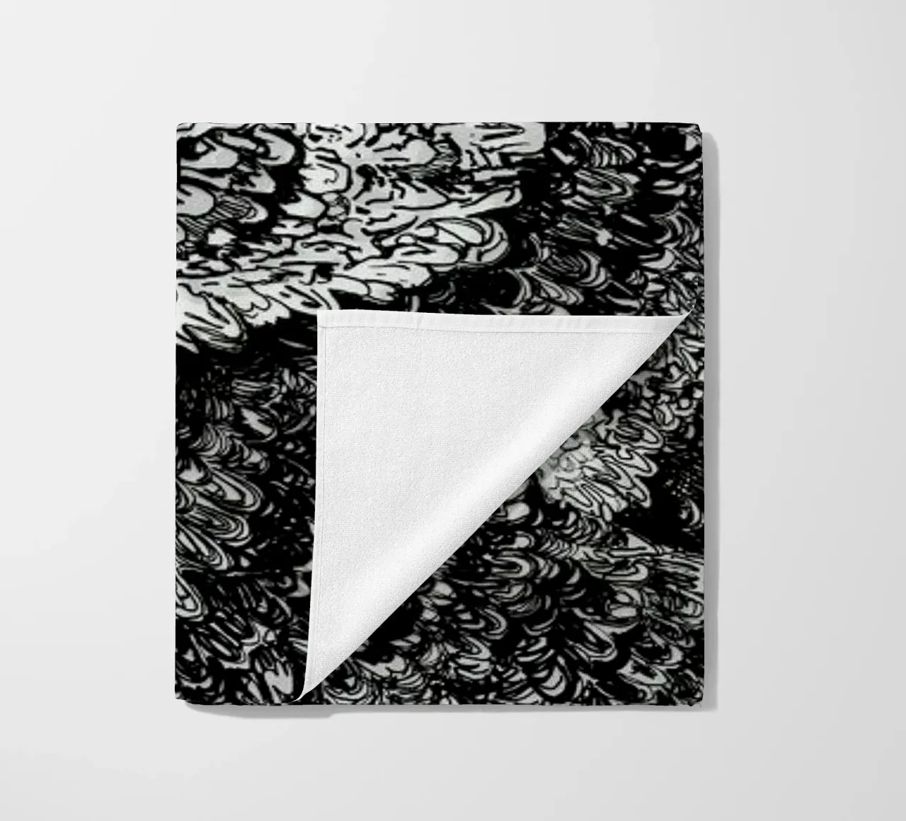 Structure beach towel by Agnes KR Patience