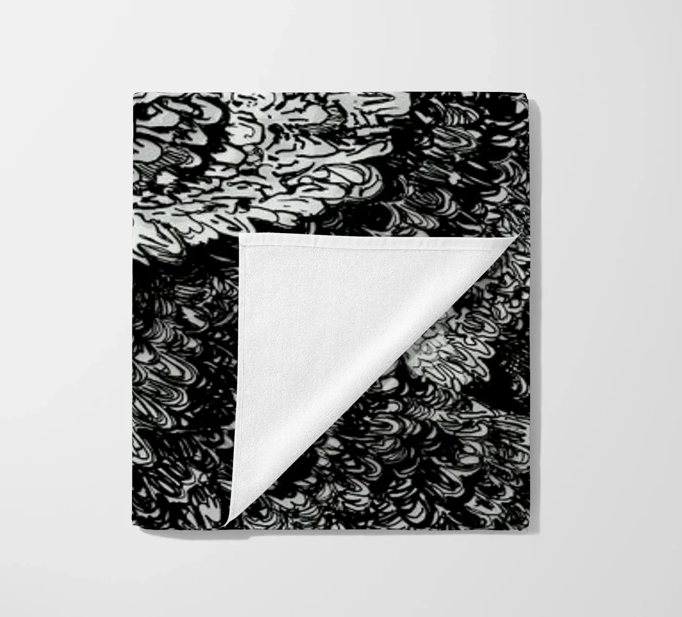 Structure beach towel by Agnes KR Patience