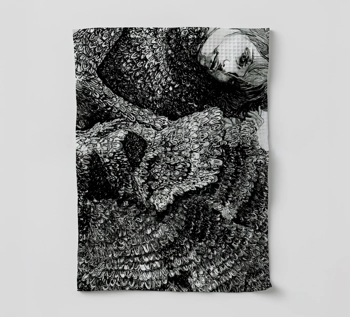 Structure Geschirrtuch von Agnes KR Patience