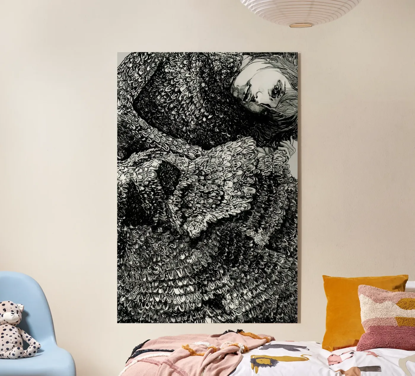 Structure Acryl-Glas von Agnes KR Patience