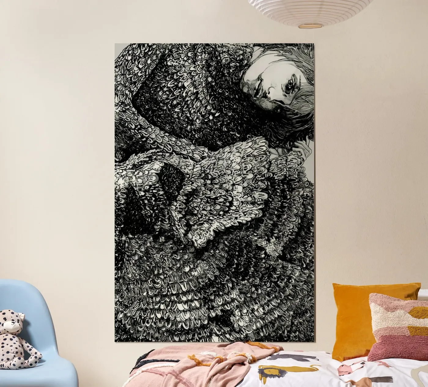Structure Poster von Agnes KR Patience