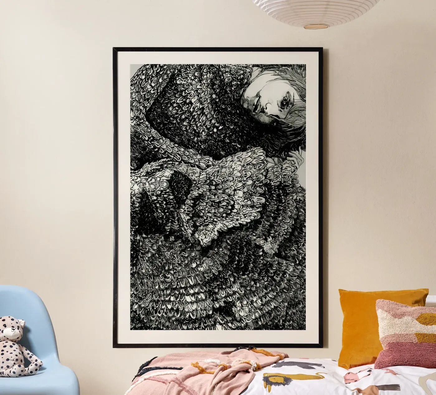 Structure Poster von Agnes KR Patience