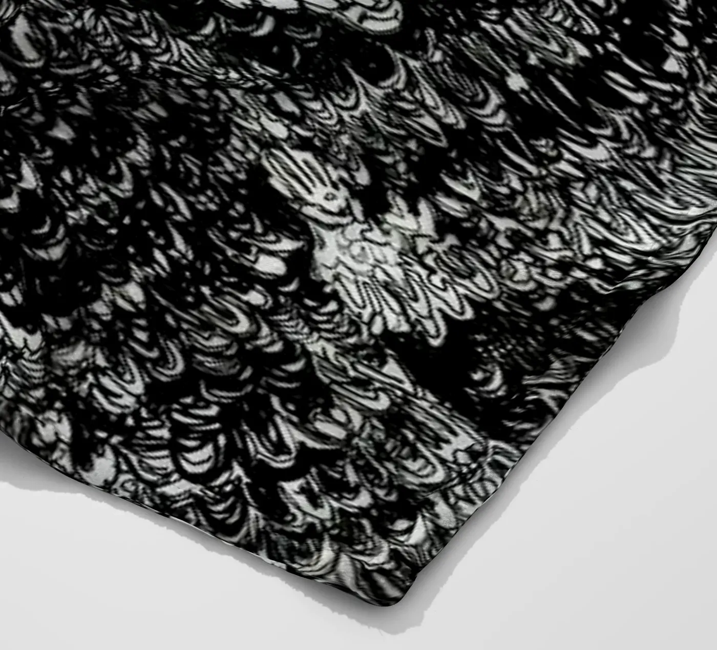 Structure fleece blanket by Agnes KR Patience