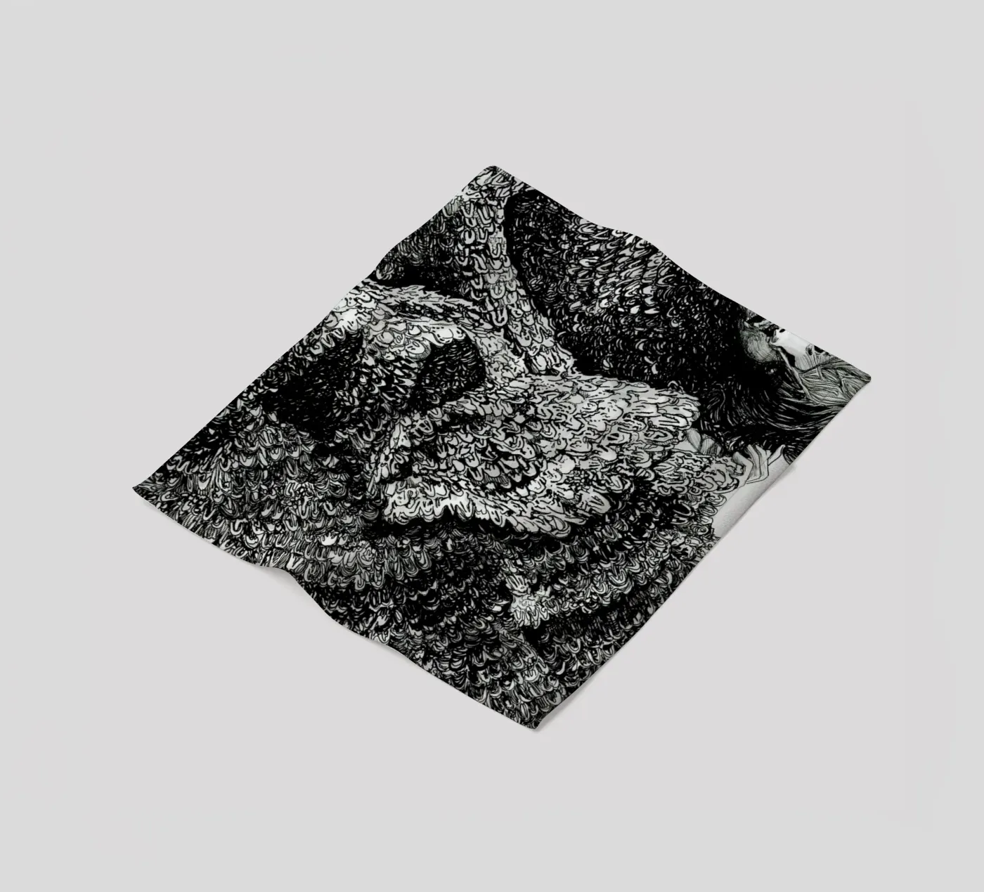 Structure Fleecedecke von Agnes KR Patience