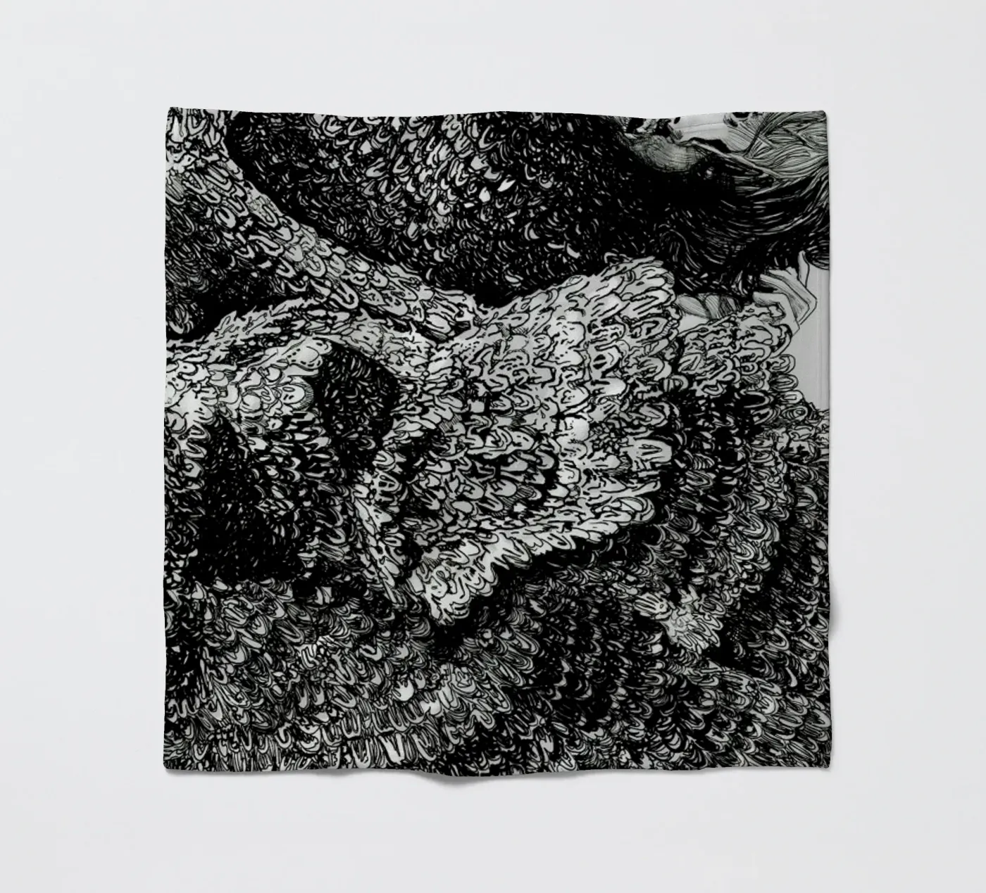 Structure Fleecedecke von Agnes KR Patience