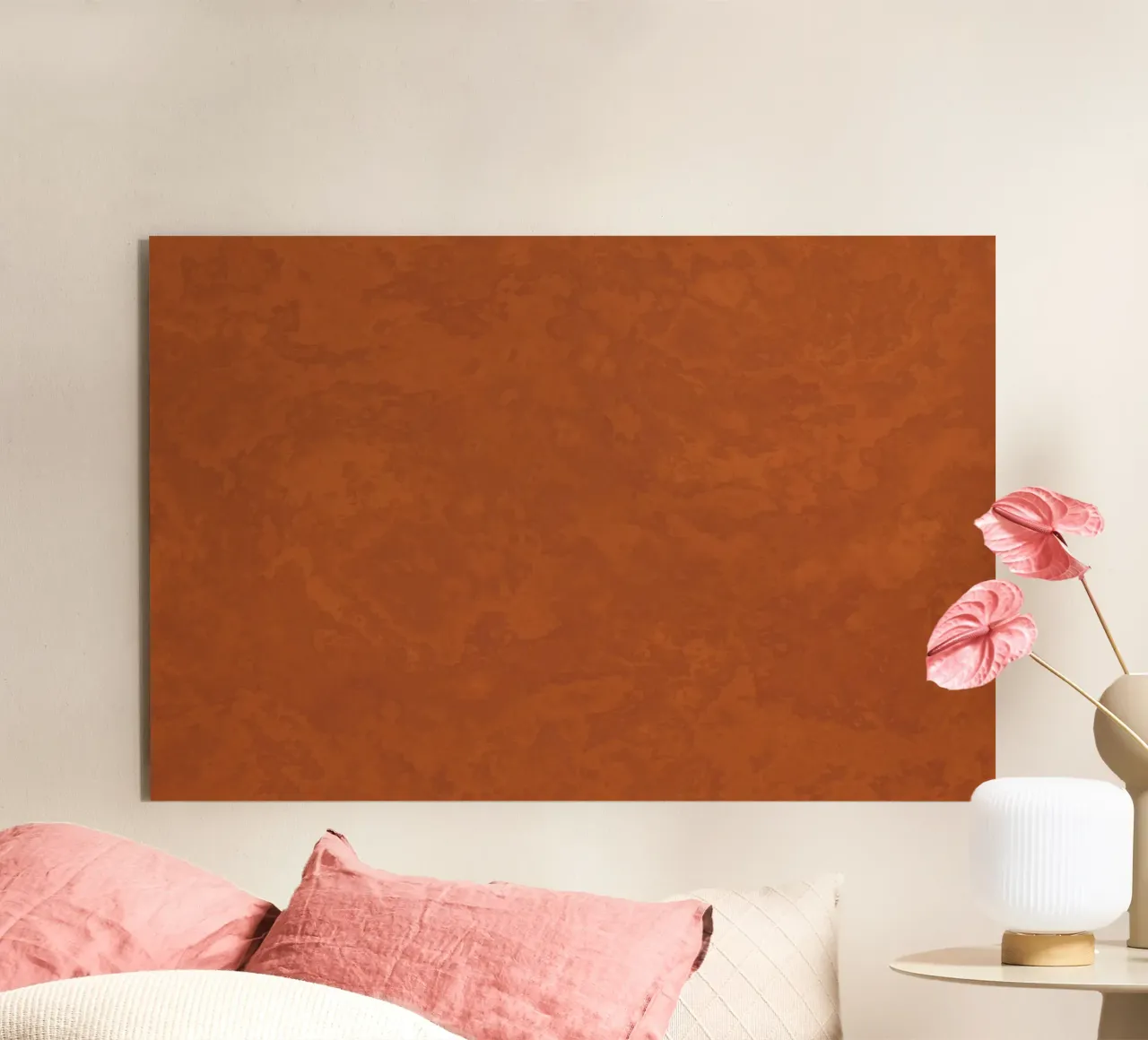 Struttura in calcestruzzo Terracotta calda alluminio dibond da amini54