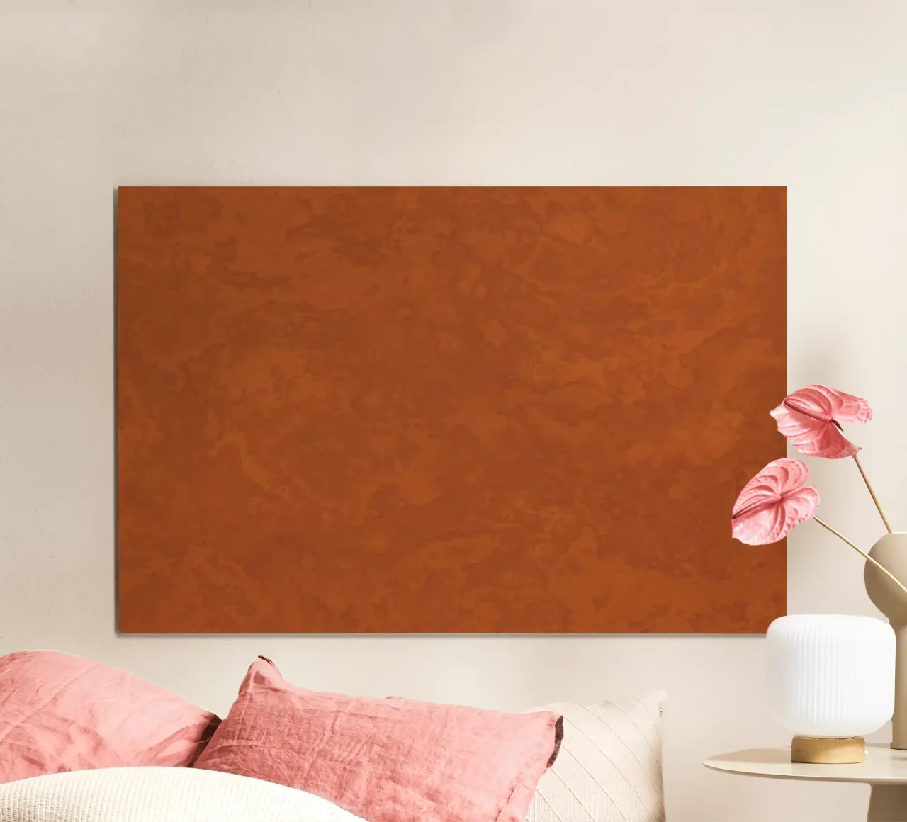 Struttura in calcestruzzo Terracotta calda carta hahnemühle da amini54