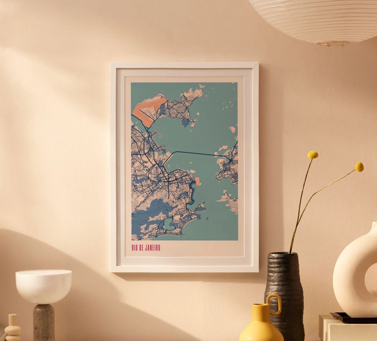 Die Schönheit Brasiliens – Rio Poster von MOOODZART