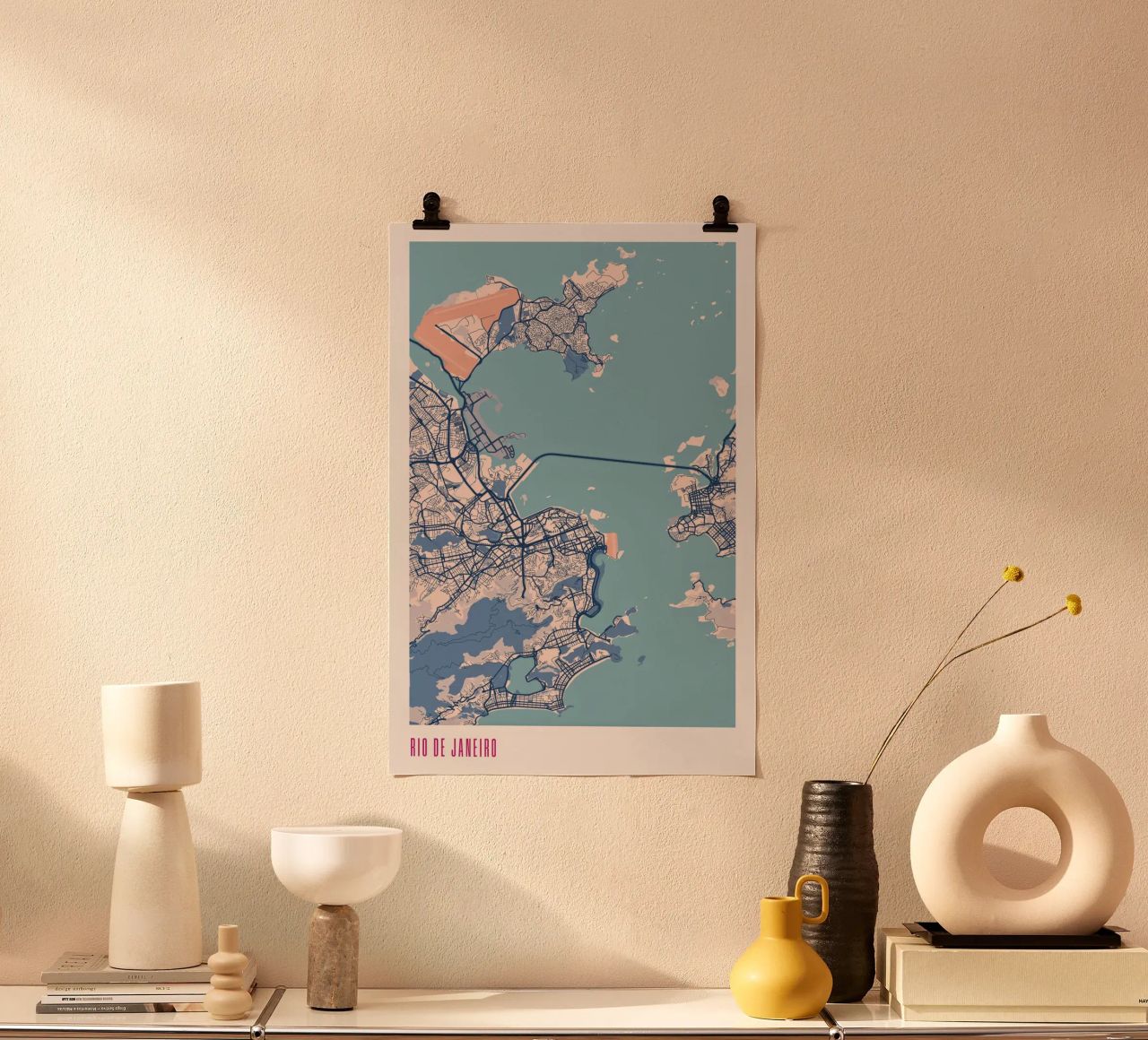 Die Schönheit Brasiliens – Rio Poster von MOOODZART