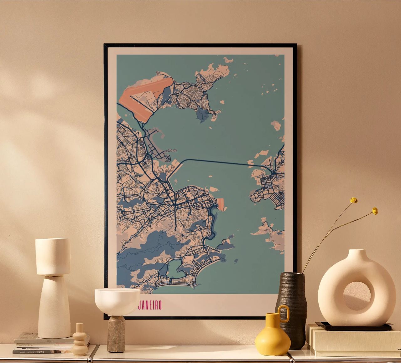 Die Schönheit Brasiliens – Rio Poster von MOOODZART