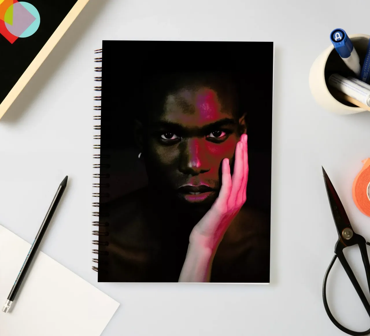 Life Is Better At The Beach 1 spiral notebook by Paul Aidan Perry