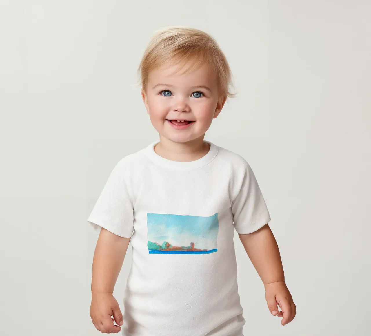 L'ile d'or, Saint Raphael maglietta neonato da C.WILL