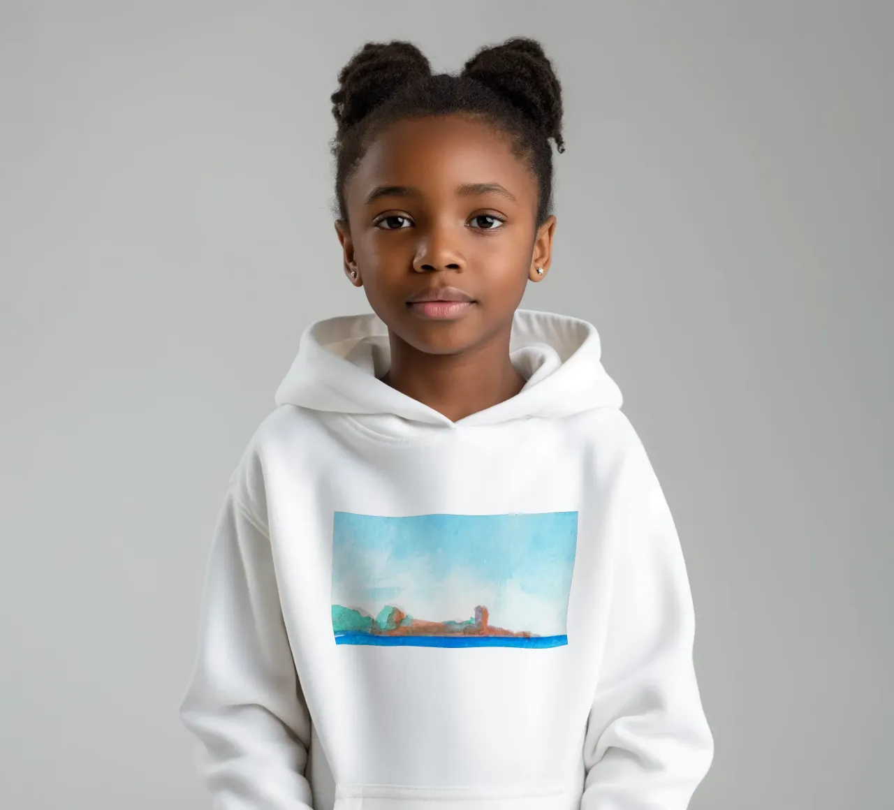 L'ile d'or, Saint Raphael felpa bambino con cappuccio da C.WILL