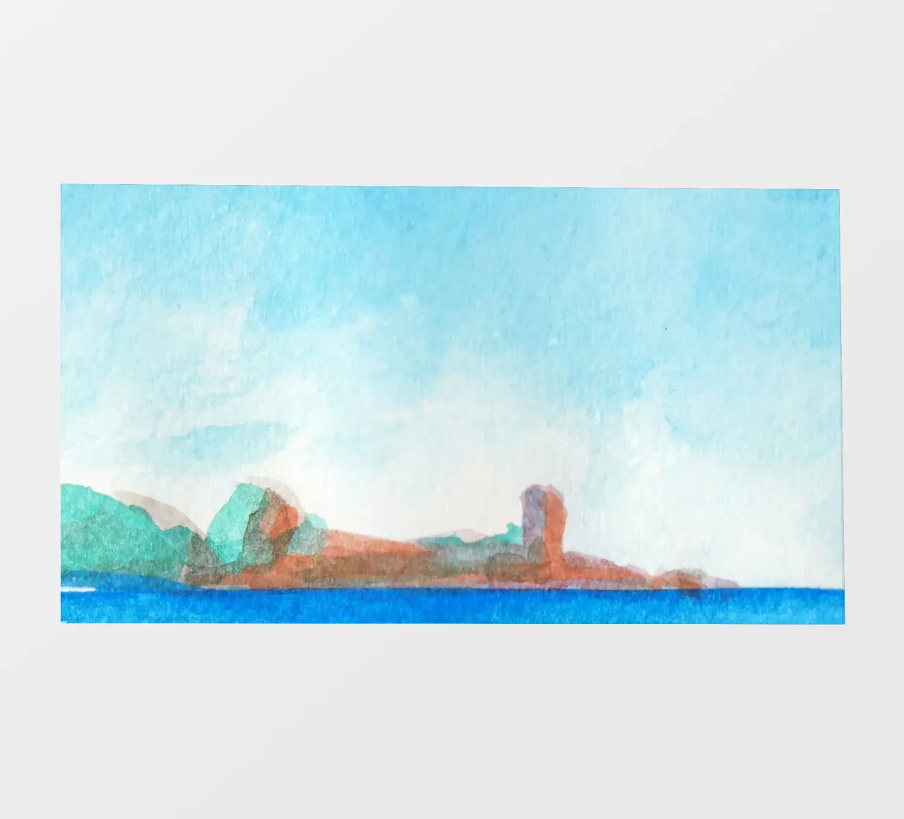 L'ile d'or, Saint Raphael telo in pvc da C.WILL