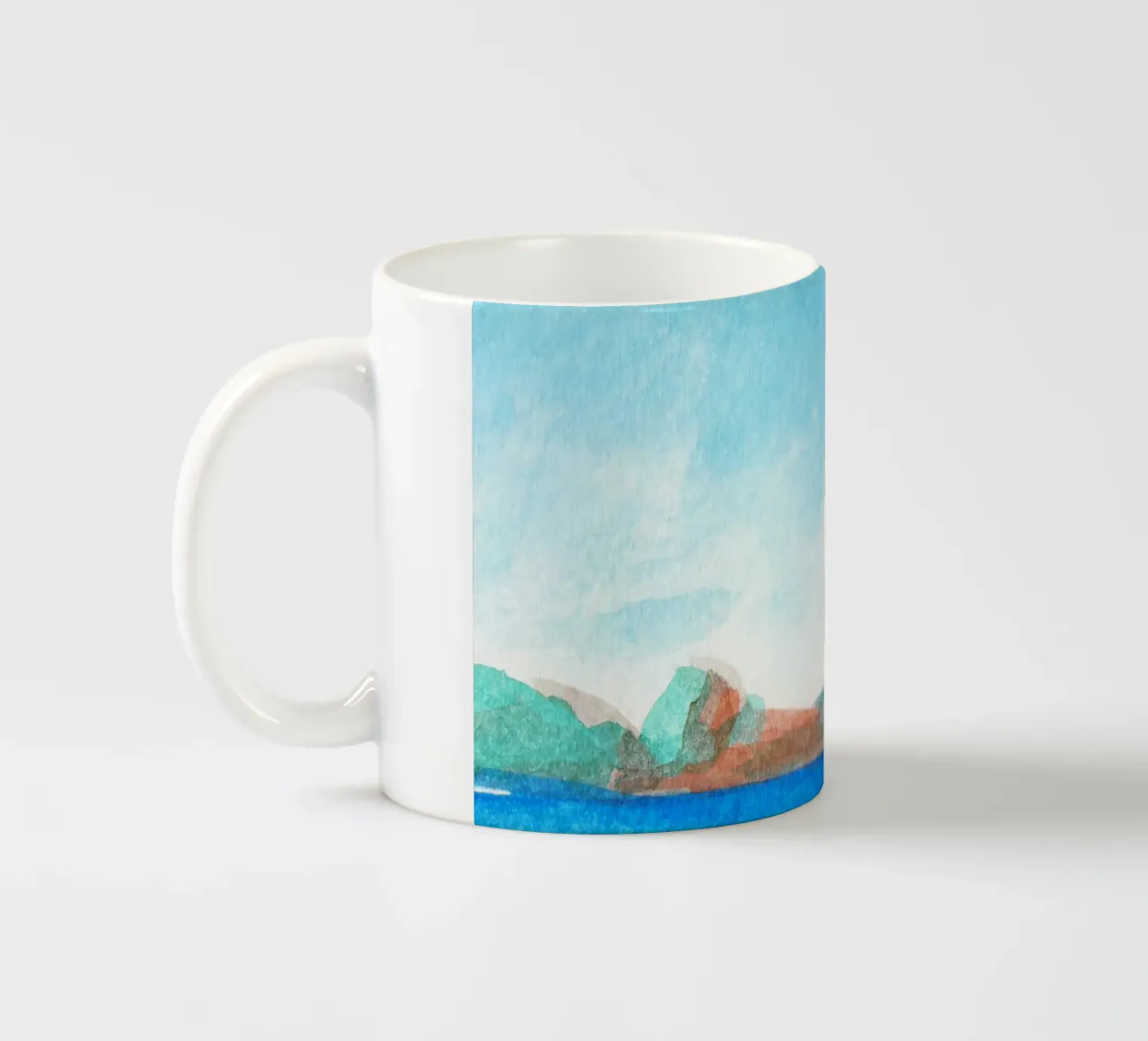 L'ile d'or, Saint Raphael tazza in ceramica da C.WILL