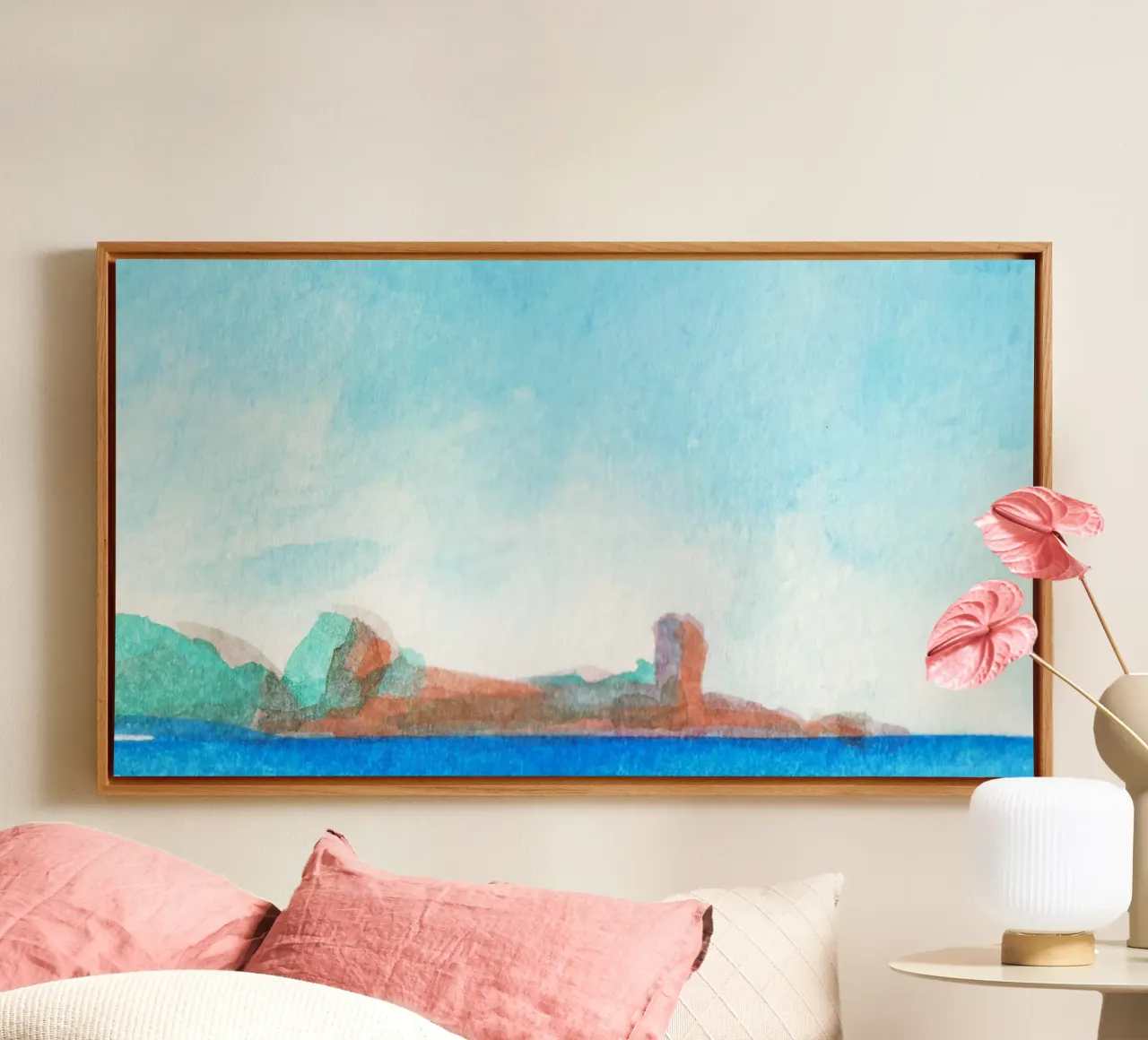 L'ile d'or, Saint Raphael tela da C.WILL