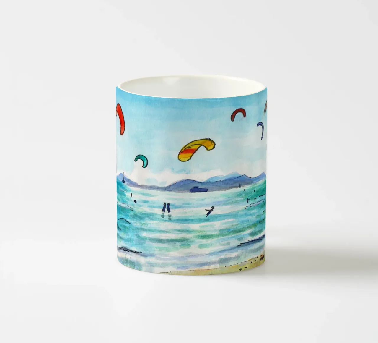 Kite surf tazza in ceramica da C.WILL
