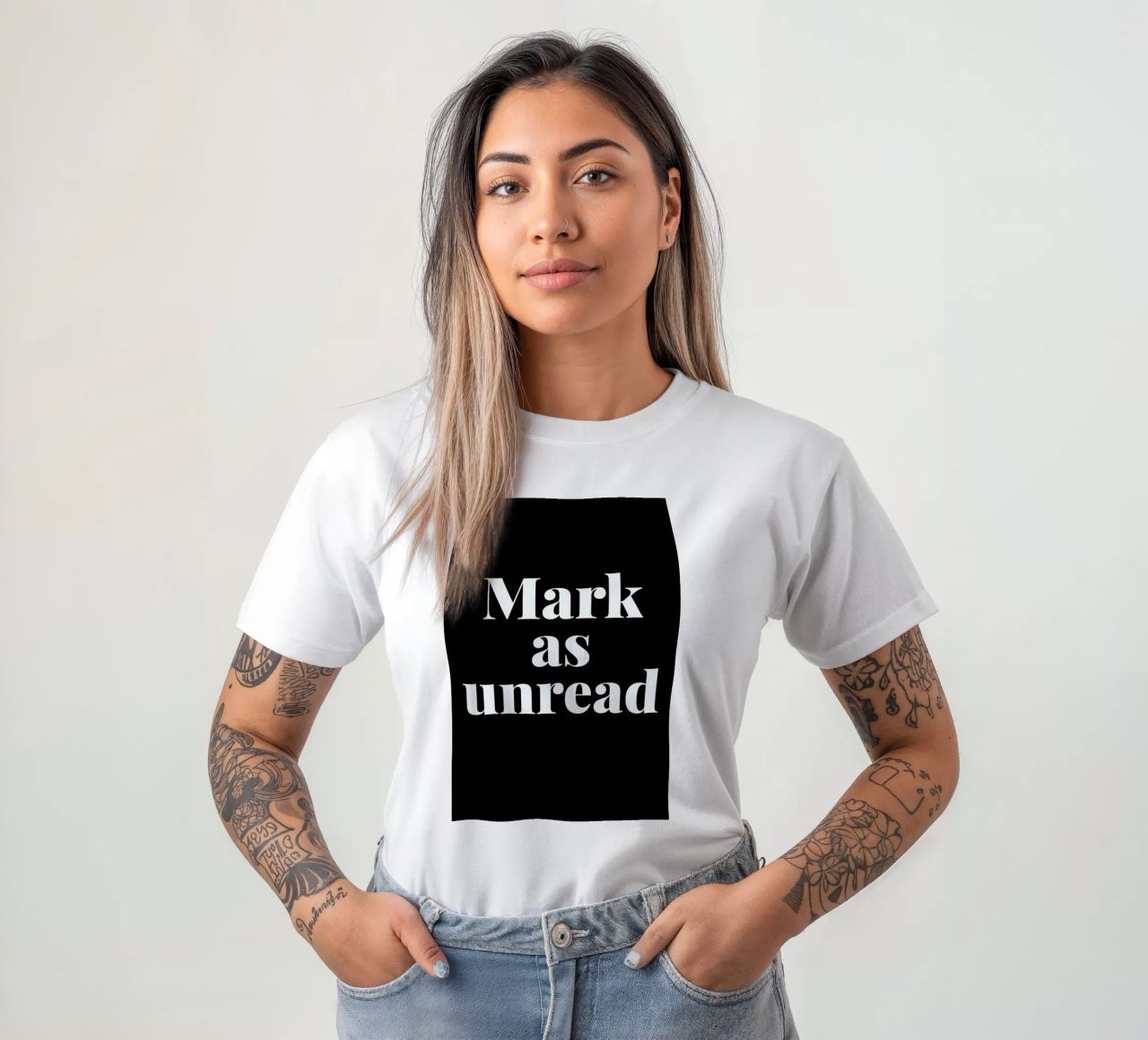 Mark As Unread t-shirt da LeDieg