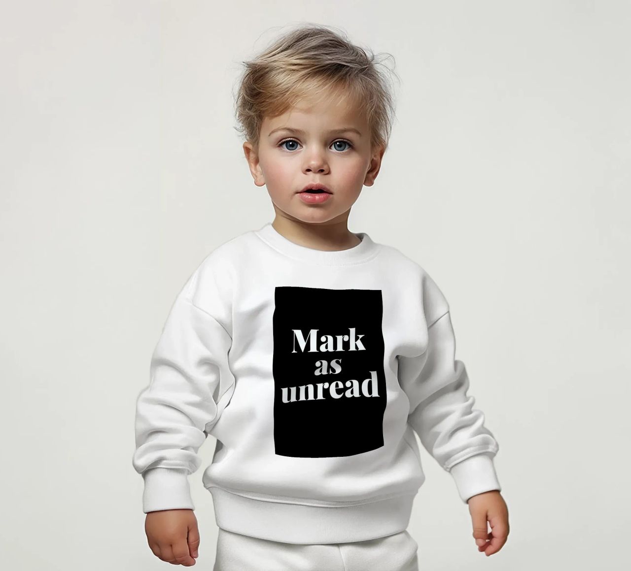 Mark As Unread felpa neonato da LeDieg